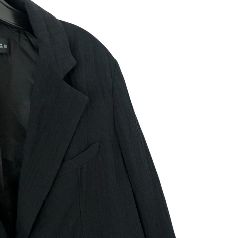ZARA Blazer Relaxed Fit Lightweight In Black Size XS - Picture 12 of 16